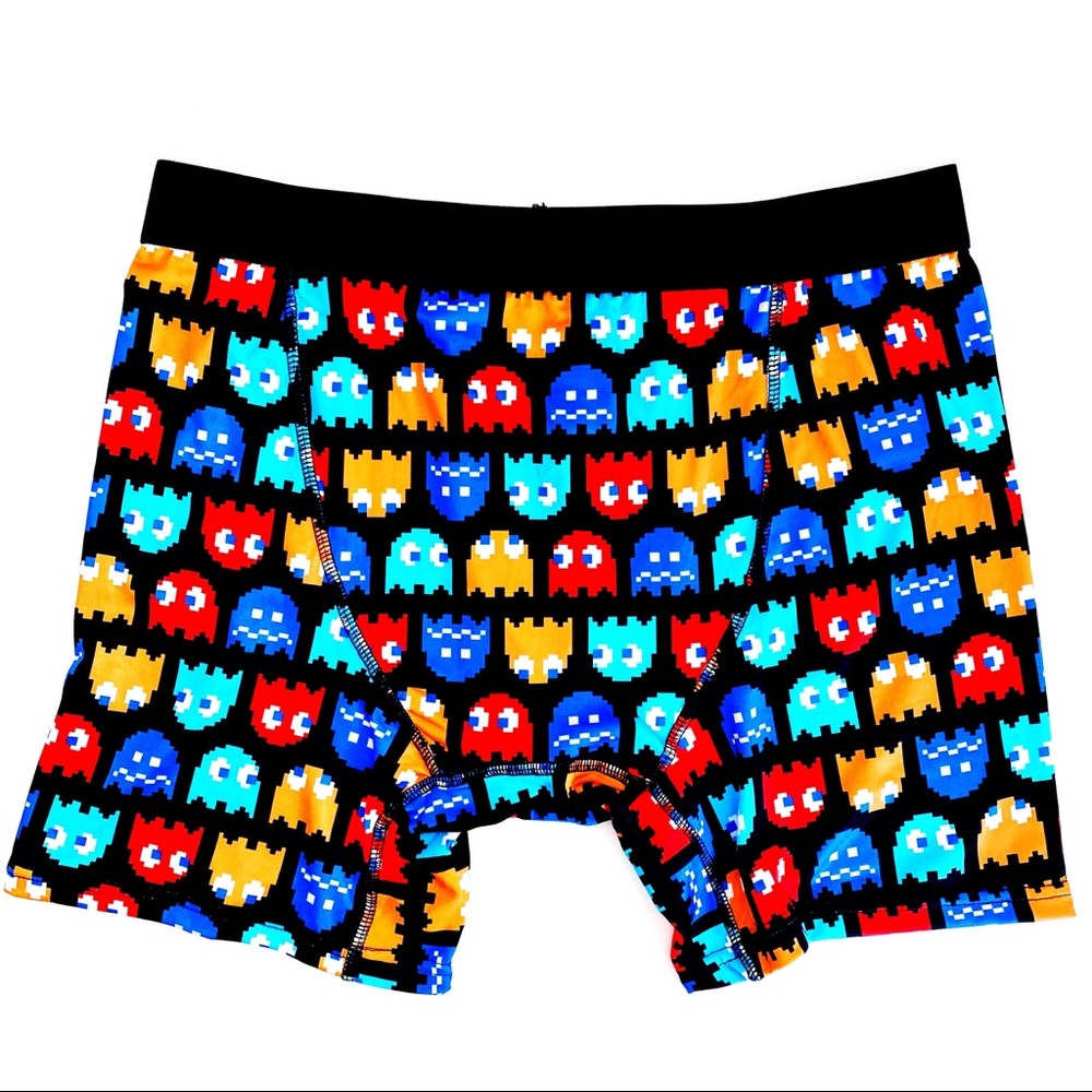 🆕 Pac-Man PacMan Ghosts Video Game Boxer Briefs - Picture 4 of 7